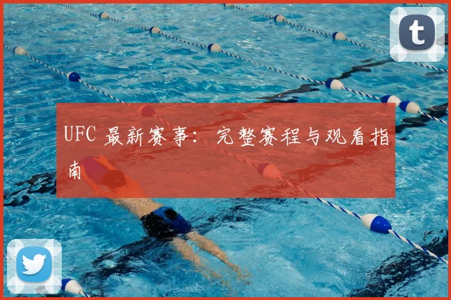 UFC 最新赛事：完整赛程与观看指南